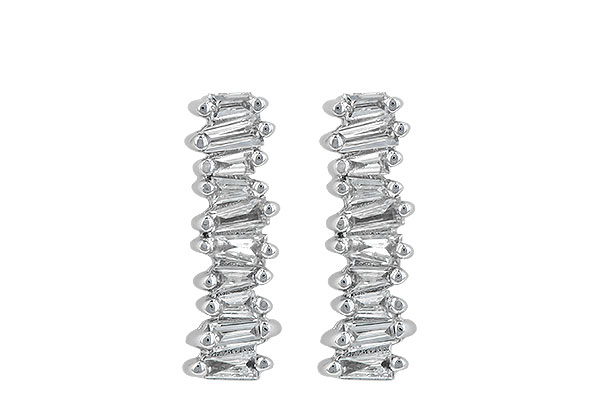 G226-58542: EARR .21 TW BAGUETTES