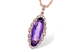 G226-62105: NECK 3.60 AMETHYST 3.74 TGW