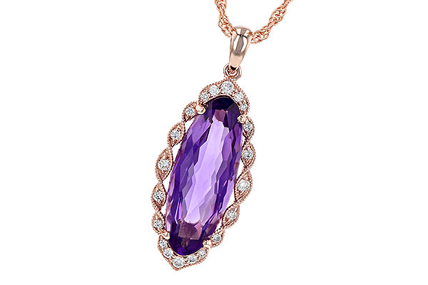 G226-62105: NECK 3.60 AMETHYST 3.74 TGW