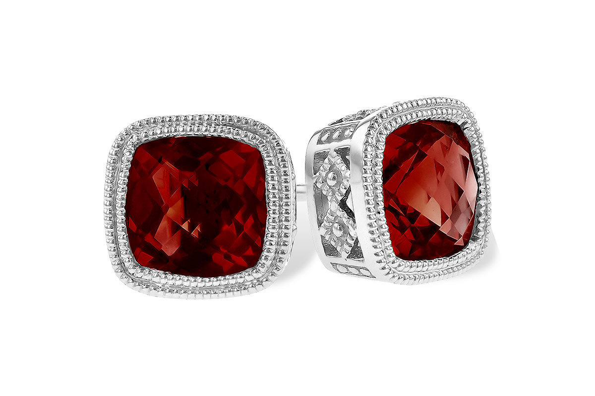 G309-27633: EARR 2.50 TW GARNET