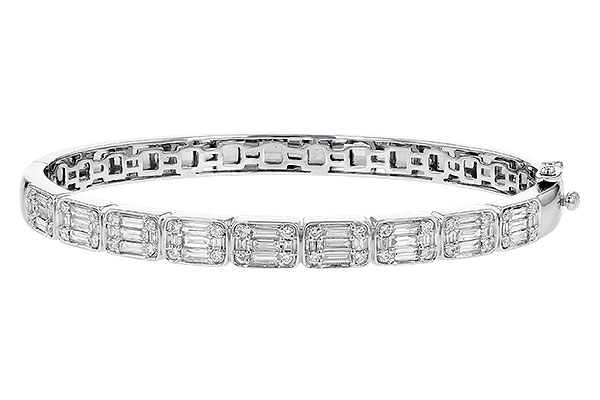 G309-30333: BANGLE 1.25 TW BAGUETTES