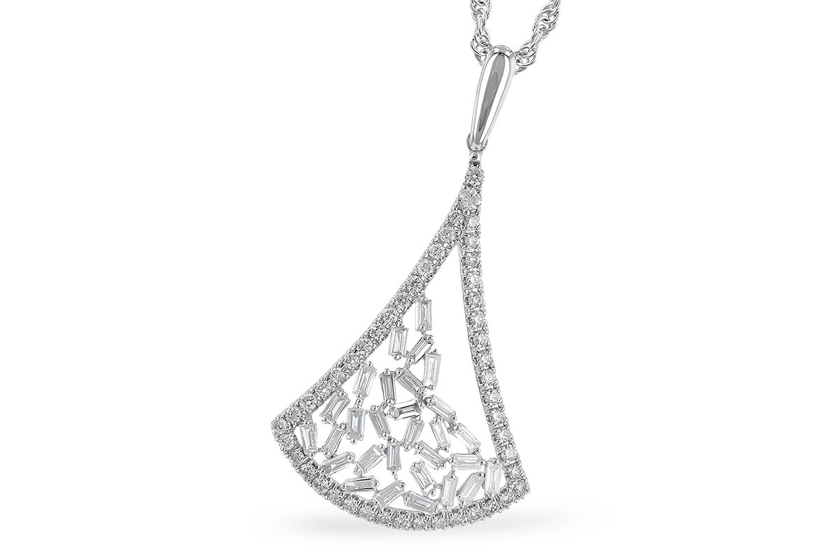 G309-33033: NECKLACE .50 TW