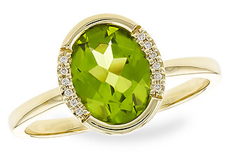 G310-22160: LDS RG 1.72 TW PERIDOT 1.75 TGW (9x7 PER)