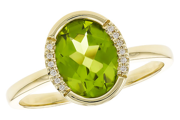 G310-22160: LDS RG 1.72 TW PERIDOT 1.75 TGW (9x7 PER)