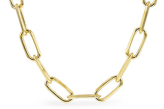 G310-23969: PAPERCLIP LG (4.0MM, 14KT, 24IN, LOBSTER CLASP)