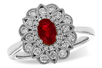 G310-25760: LDS RG .55 TW RUBY 1.07 TGW (6x4MM RUBY)