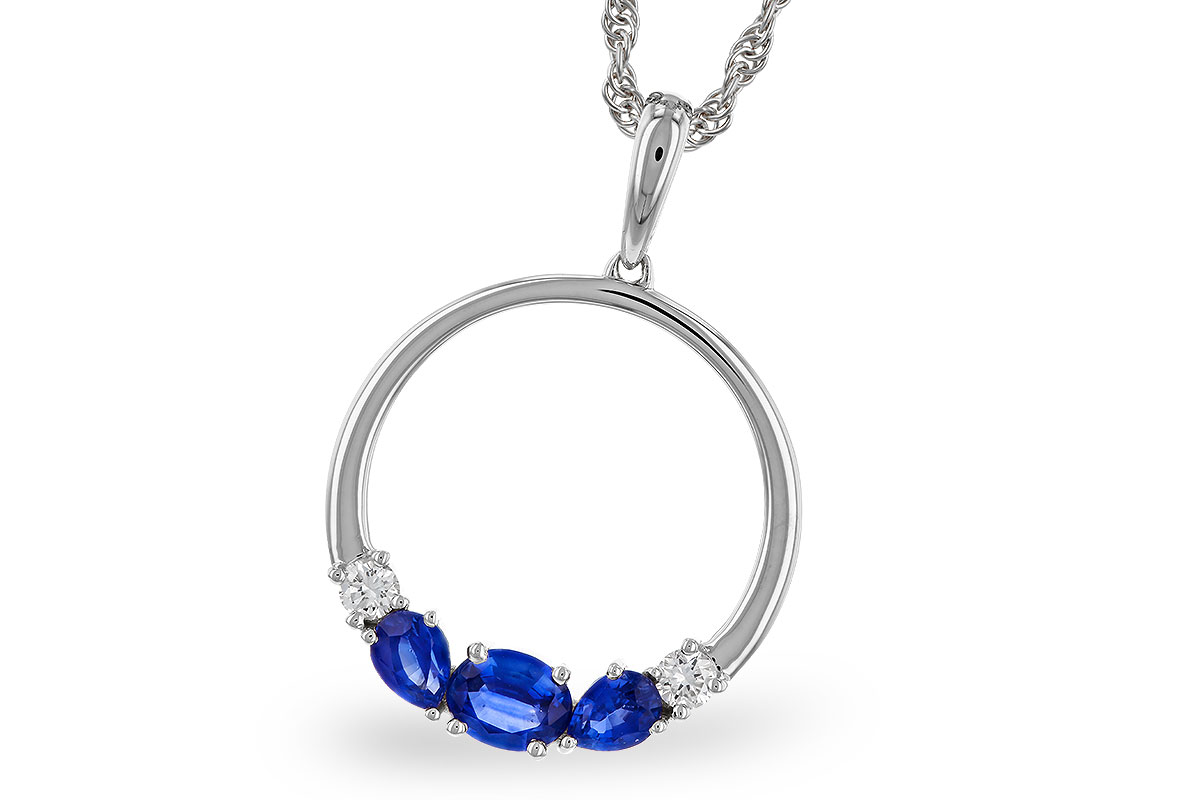 G311-11205: NECKLACE .81 SAPP .91 TGW