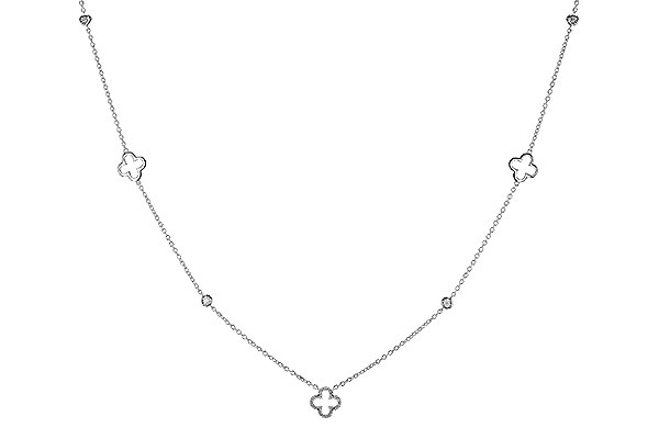 G311-11233: NECKLACE .20 TW (18")