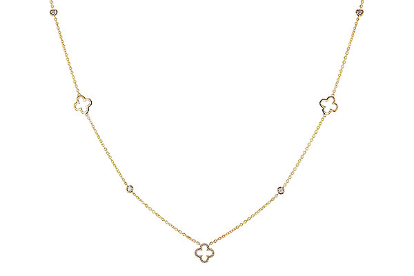 G311-11233: NECKLACE .20 TW (18")