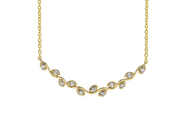 G311-16678: NECKLACE .25 TW (18")