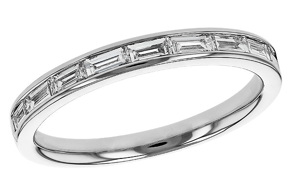 G312-00287: LDS DIA WED RG .44 TW BAGUETTES