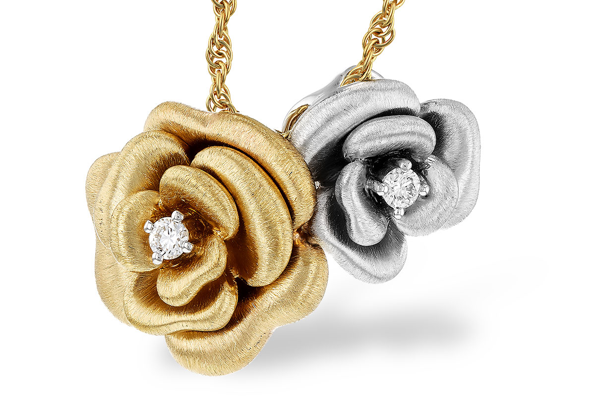 G312-00333: NECKLACE .06 TW
