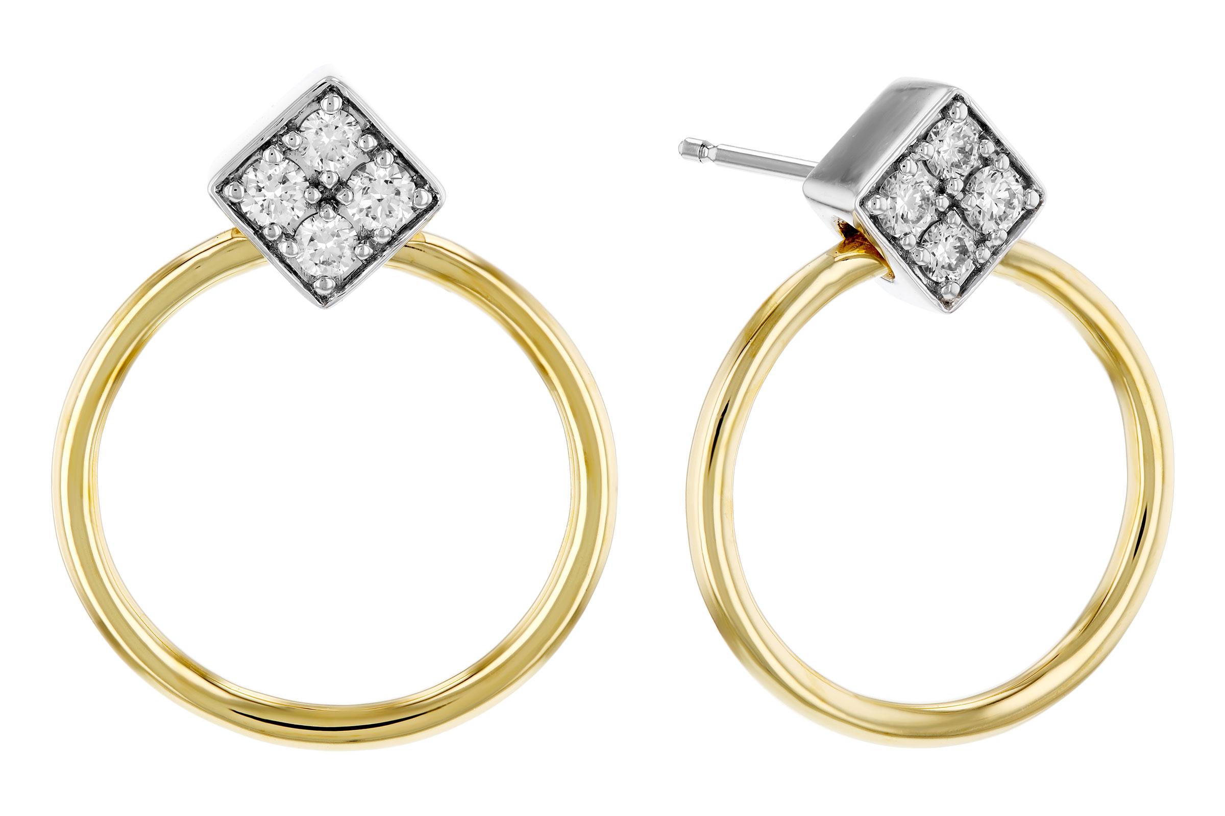 G312-01233: EARRINGS .25 TW