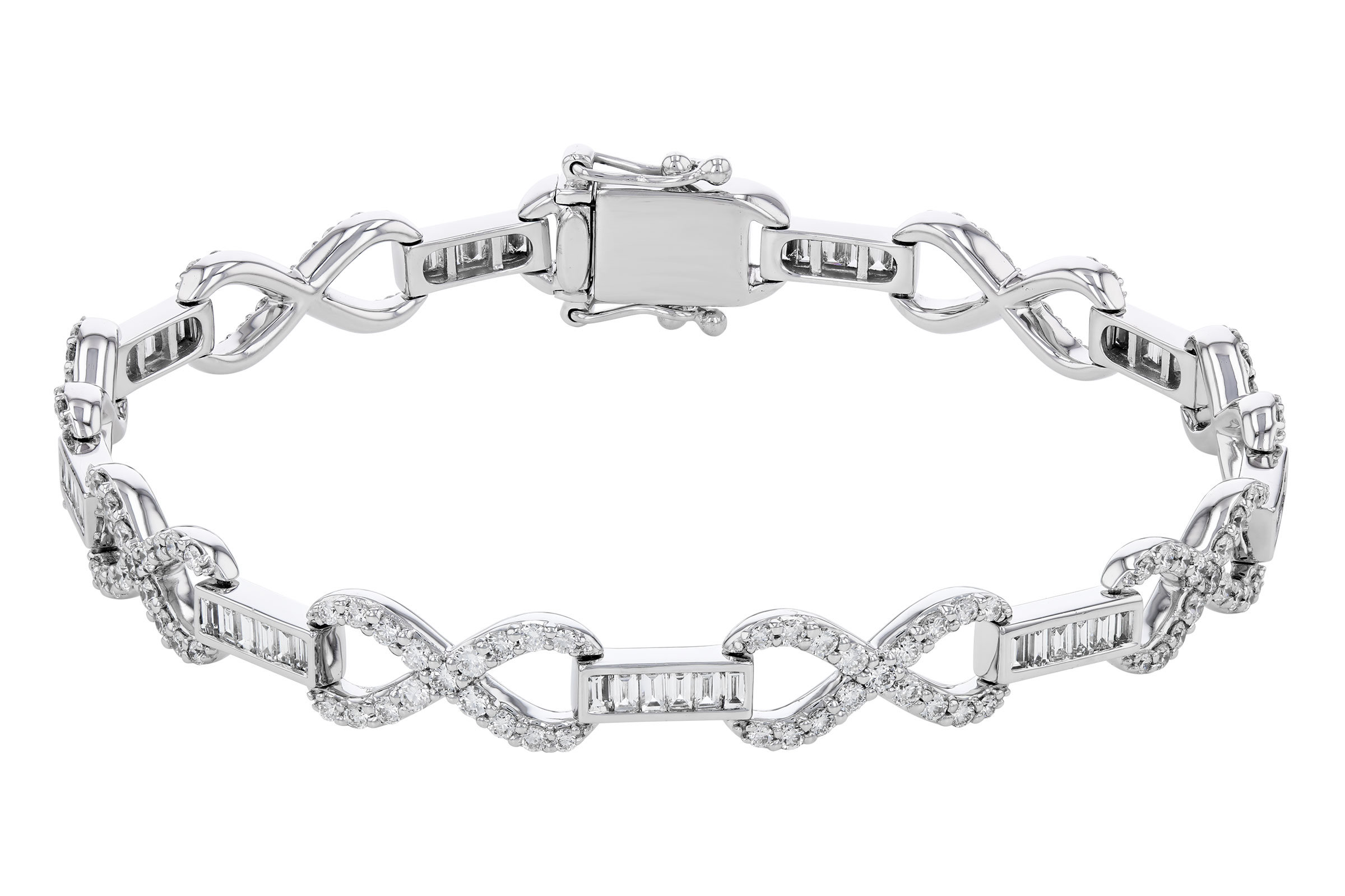 G312-02151: BRACELET 1.00 TW BAG 2.45 TW (7")