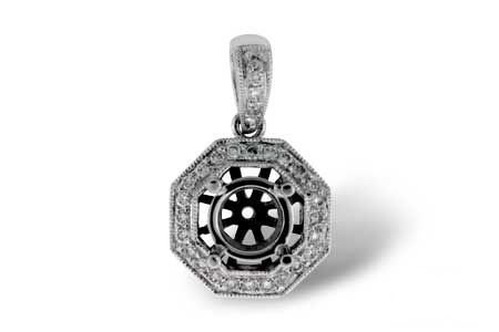 H042-93987: SEMI PENDANT .14 TW