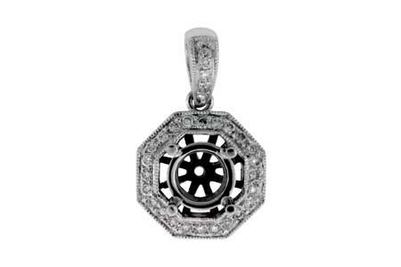 H042-93987: SEMI PENDANT .14 TW