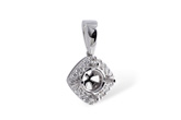 H221-12142: SEMI PENDANT .18 TW