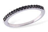 H221-16705: LDS WED RG .16 TW BLACK DIAS