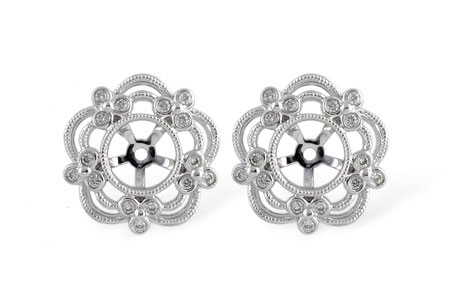 H222-03996: EARRING JACKETS .16 TW (FOR 0.75-1.50 CT TW STUDS)