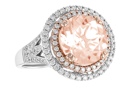 H224-76642: LDS RG 3.94 MORGANITE 4.50 TGW