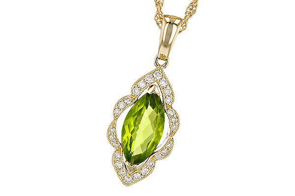 H226-60342: NECK .94 PERIDOT 1.05 TGW