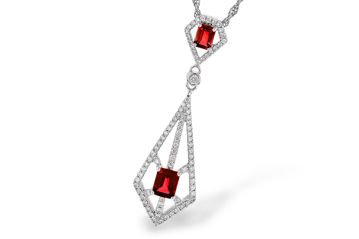 H309-31242: NECK .63 TW RUBY .93 TGW