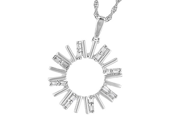 H309-32151: NECK .14 TW BAGUETTES