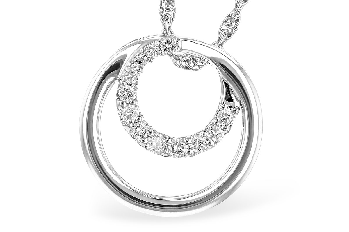 H309-33969: NECKLACE .15 TW