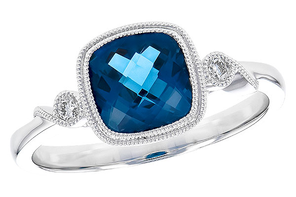 H310-18460: LDS RG 1.70 LONDON BLUE TOPAZ 1.75 TGW