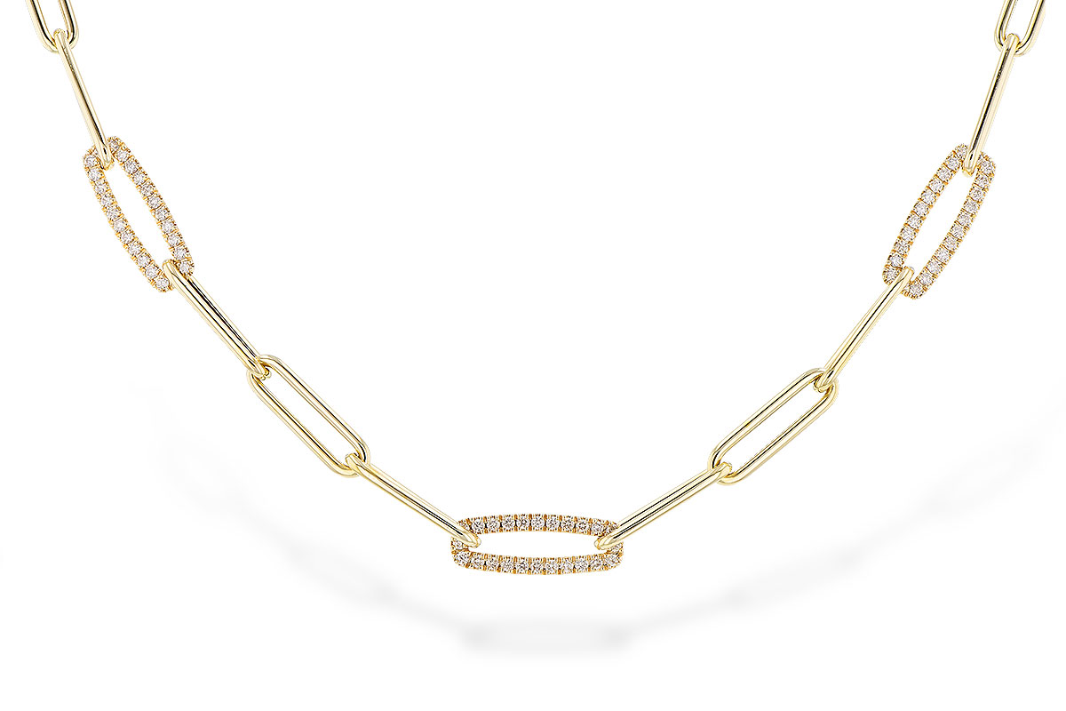 H310-18542: NECKLACE .75 TW (17 INCHES)