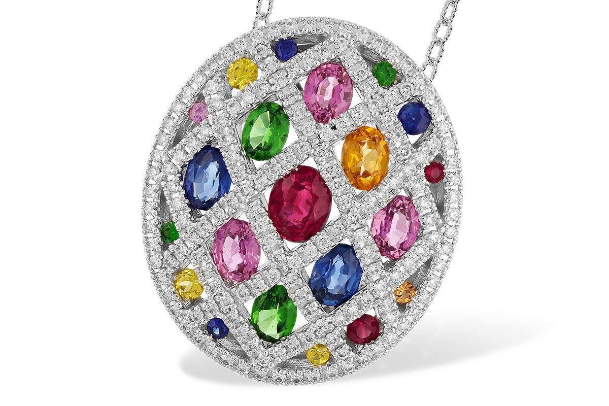H310-23051: NECK 2.45 MULTI-COLOR TW 3.00 TGW