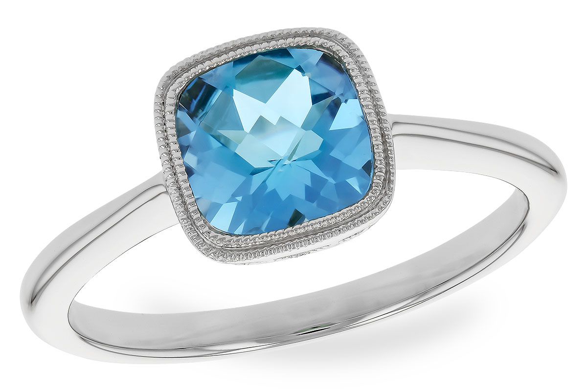 H310-24823: LDS RG 1.45 CT SWISS BLUE TOPAZ