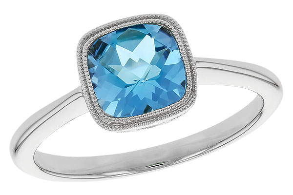 H310-24823: LDS RG 1.45 CT SWISS BLUE TOPAZ