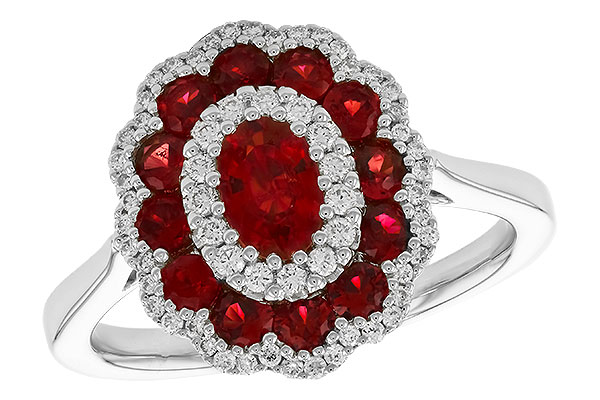 H310-26714: LDS RG 1.29 TW RUBY 1.52 TGW (6x4 MM RUBY)