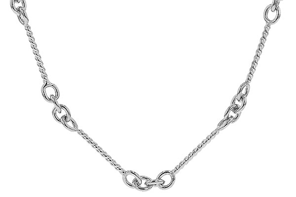 H311-09378: TWIST CHAIN (16IN, 0.8MM, 14KT, LOBSTER CLASP)