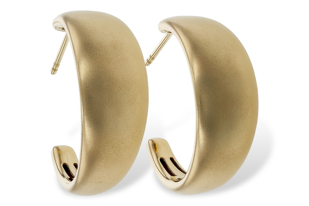 H311-11223: GOLD EARRINGS (24MM)
