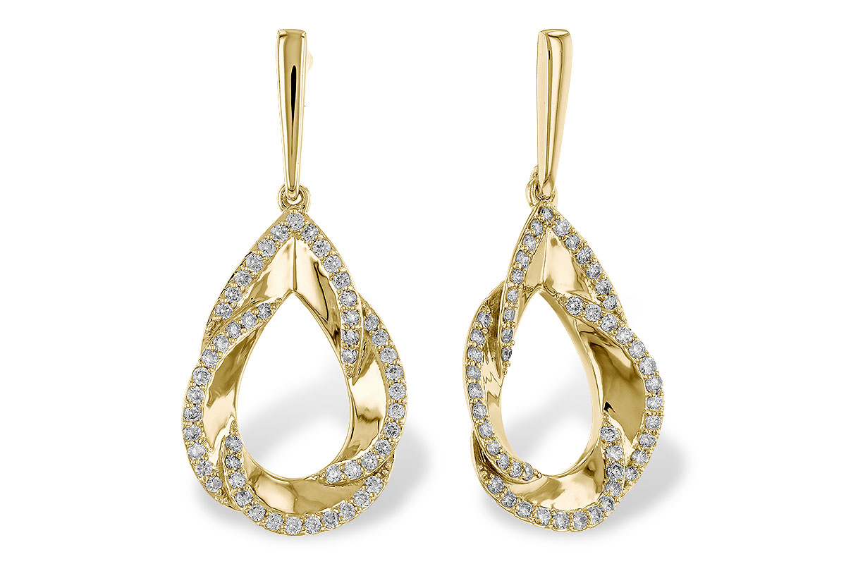 H311-11260: EARRINGS .50 TW