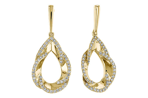 H311-11260: EARRINGS .50 TW