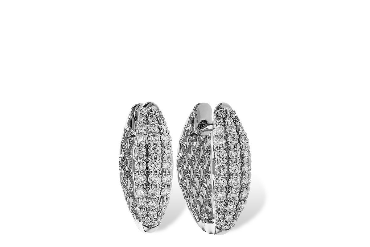 H311-13051: EARRINGS .50 TW