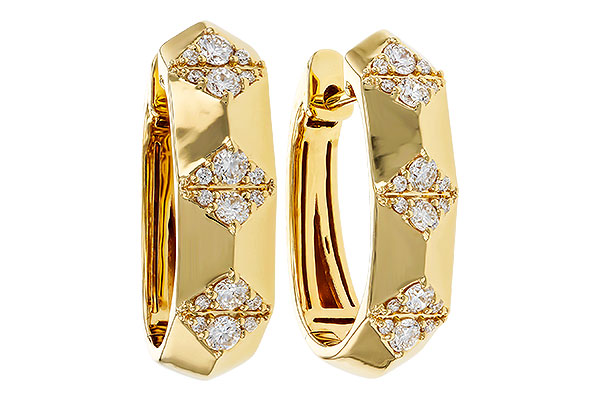 H311-15769: EARRINGS .50 TW