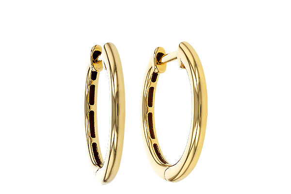 H311-16651: GOLD EARRINGS (16MM)
