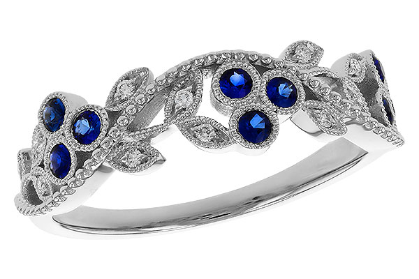 H311-17551: LDS WED RG .23 SAPPHIRE .29 TGW