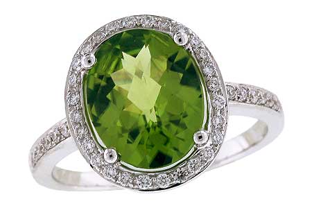K220-18505: LDS RG 3.07 PERIDOT 3.29 TGW