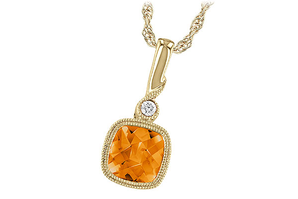 K220-25787: NECK .68 CITRINE .70 TGW