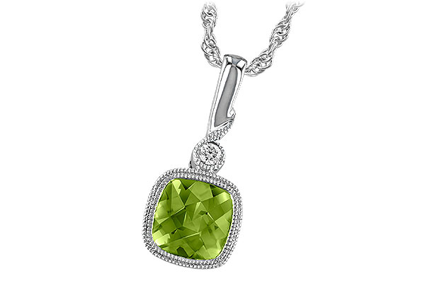 K220-25796: NECK .97 PERIDOT .99 TGW