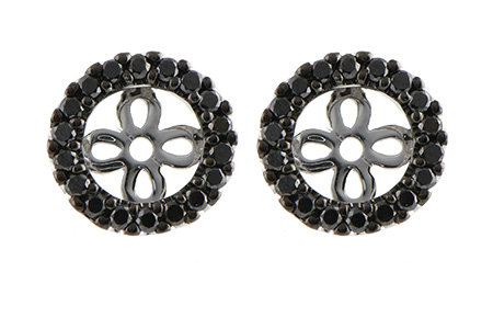 K224-73923: EARRING JACKETS .25 TW (FOR 0.75-1.00 CT TW STUDS)