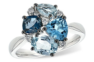 K225-64823: LDS RG 2.57 BLUE TOPAZ 2.65 TGW