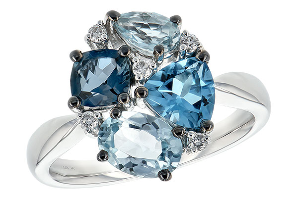 K225-64823: LDS RG 2.57 BLUE TOPAZ 2.65 TGW