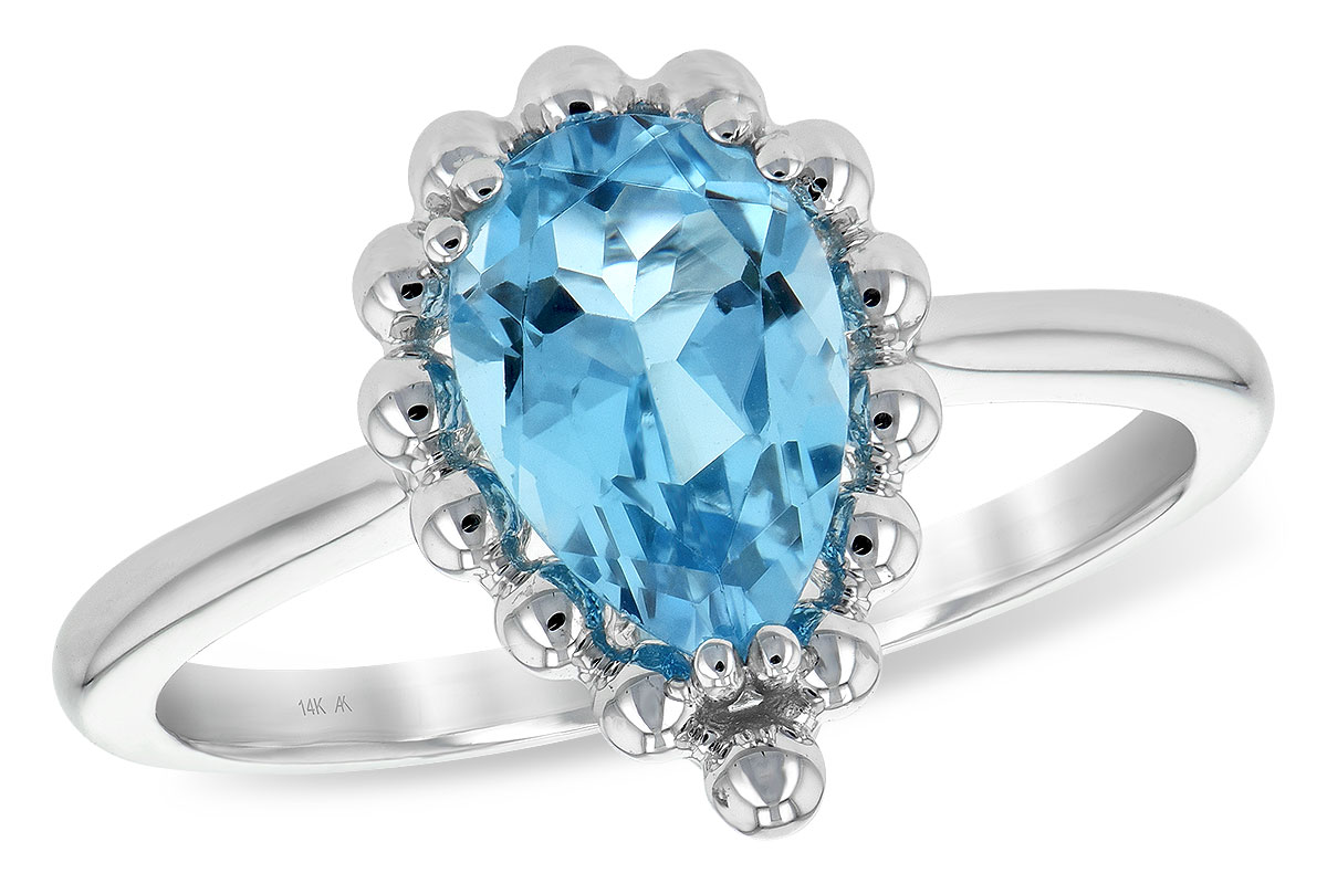 K225-67623: LDS RG BLUE TOPAZ 1.55 CT