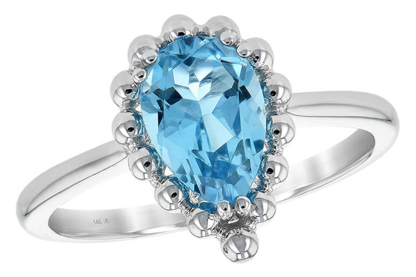 K225-67623: LDS RG BLUE TOPAZ 1.55 CT